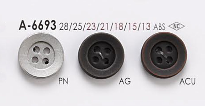 A6693 4-hole Metal Button IRIS