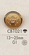 CB1021 Gold Button For Metal Jacket DAIYA BUTTON