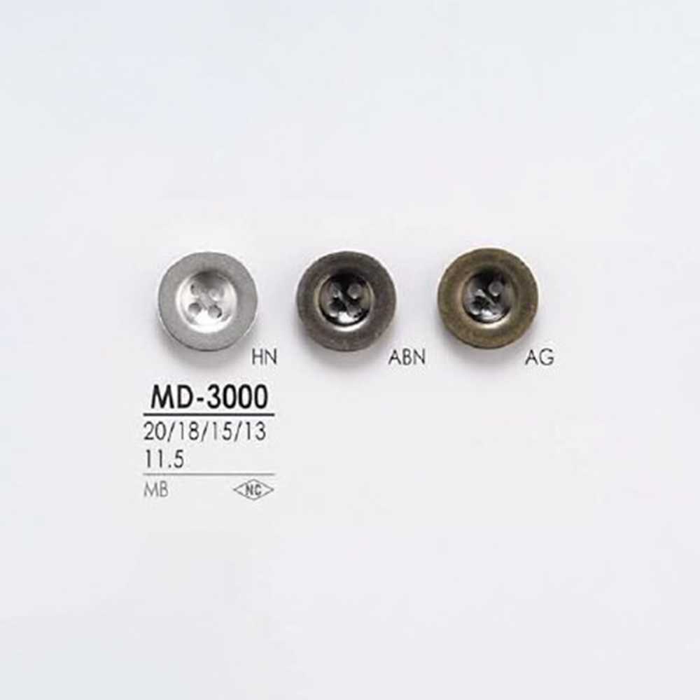 MD3000 4-hole Metal Button For Jackets And Suits IRIS