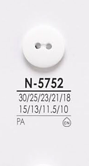 N5752 Button For Dyeing IRIS