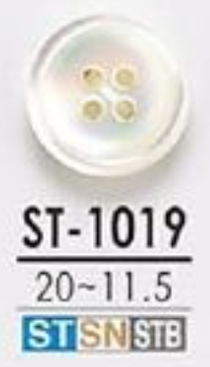 ST1019 Made By Takase Shell 4 Holes On The Front, Glossy Button IRIS