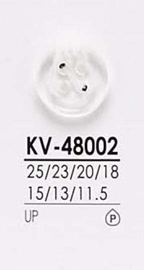 KV48002 Shirt Button For Dyeing IRIS