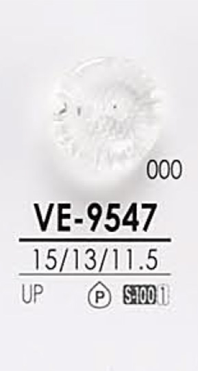 VE9547 Diamond Cut Button For Dyeing IRIS
