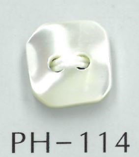 PH114 2 Hole Square Shell Button Sakamoto Saji Shoten