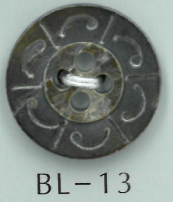 BL-13 4 Holes Japanese Shell Button Sakamoto Saji Shoten