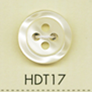 HDT17 DAIYA BUTTONS Impact Resistant HYPER DURABLE "" Series Shell-like Polyester Button "" DAIYA BUTTON