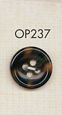 OP237 Luxury Buffalo-like 4-hole Polyester Button DAIYA BUTTON