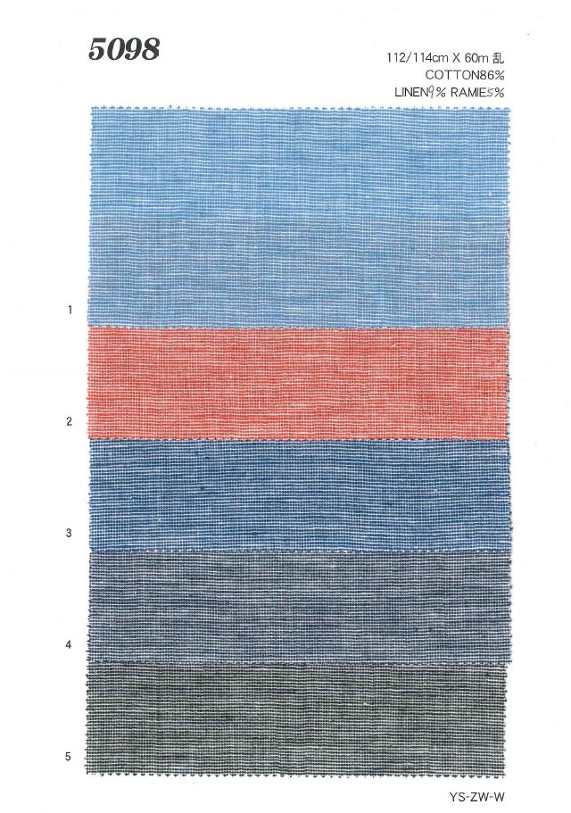 MU5098 Linen Brush[Textile / Fabric] Ueyama Textile
