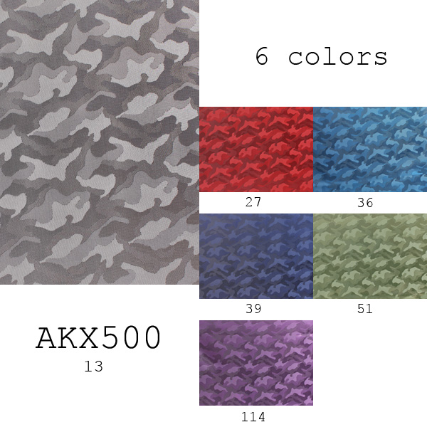 AKX500 Camouflage Pattern Jacquard Bemberg 100% Lining EXCY Original Asahi KASEI