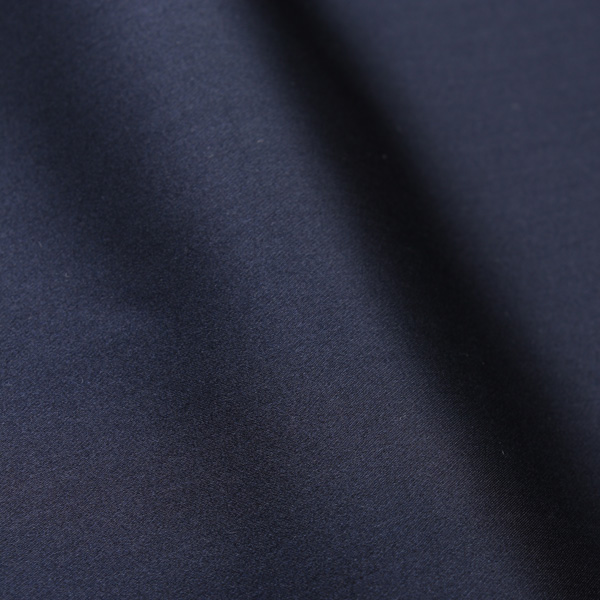 107 Made In Japan Mixed Weave Double-sided Shawl Label Silk Dark Blue[Textile] Yamamoto(EXCY)