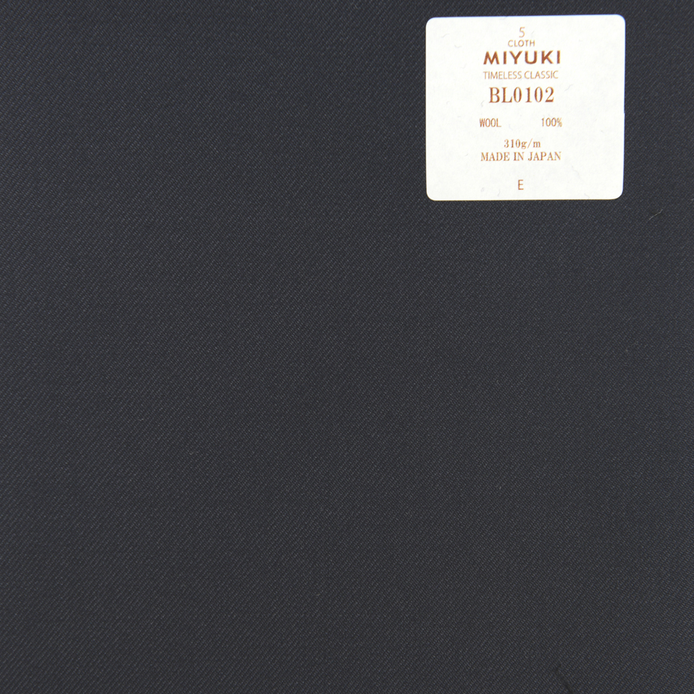 BL0102 Timeless Classic Classic Plain Navy Blue[Textile] Miyuki Keori (Miyuki)