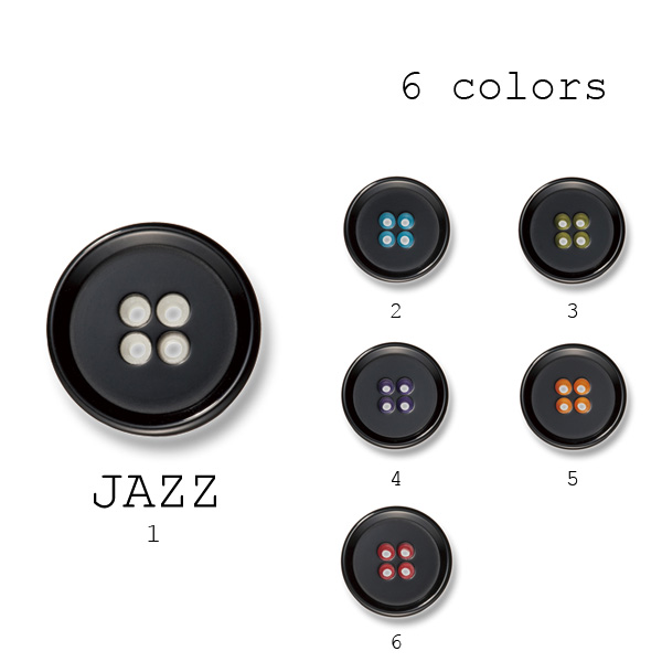 JAZZ Raccoon Hole Button For Domestic Suits And Jackets