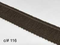117-1342 Acrylic Fringe[Ribbon Tape Cord] DARIN Sub Photo