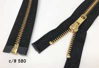 5RGOR Metal Zipper Size 5 Gold Open YKK Sub Photo