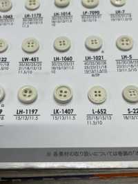 LK1407 Dyeing Buttons For Light Clothing Such As Shirts And Polo Shirts IRIS Sub Photo