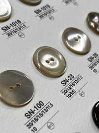 SN23 Natural Material Made Of Takase Shell 2 Holes Glossy Button IRIS Sub Photo