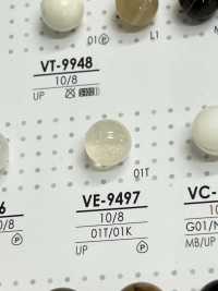 VE9497 Round Ball Button For Dyeing IRIS Sub Photo