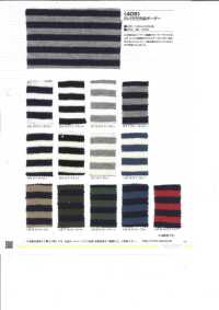 409 20/2 Cotton Jersey Dyed Horizontal Stripes[Textile / Fabric] VANCET Sub Photo
