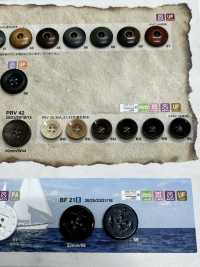 PRV42 Wood Grain Buttons For Jackets And Suits IRIS Sub Photo