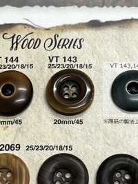 VT143 Wood Grain Buttons For Jackets And Suits IRIS Sub Photo