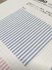 5380 40s Seersucker Gingham / Stripe[Textile / Fabric] VANCET Sub Photo