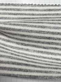 107 Yarn-dyed 40/2 Cotton Jersey Horizontal Stripes[Textile / Fabric] VANCET Sub Photo