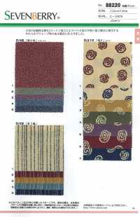 88220 SEVENBERRY Japanese Pattern Print[Textile / Fabric] VANCET Sub Photo