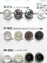 VT-9872 4-hole Polyester Button For Shell-like Shirts And Blouses IRIS Sub Photo