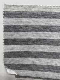 15644 60/2 Silo ULTIMA Lyocell Cotton Jersey Horizontal Stripes[Textile / Fabric] SUNWELL Sub Photo