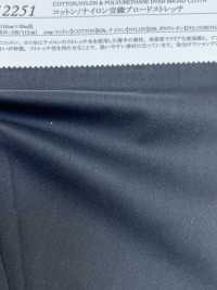 12251 Cotton / Nylon Mixed Woven Broadcloth Stretch[Textile / Fabric] SUNWELL Sub Photo