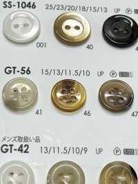 GT-56 Polyester Resin Front Hole 4 Holes, Glossy Button IRIS Sub Photo