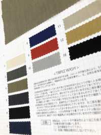 SB60250 80/1 Typewritter Cloth Sulfide Triple Wash[Textile / Fabric] SHIBAYA Sub Photo