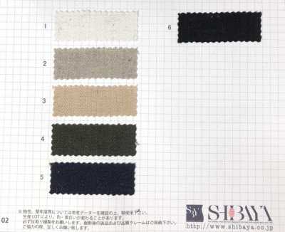 SB60302 1/40 Yarn Dyed Linen Herringbone[Textile / Fabric] SHIBAYA Sub Photo