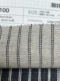 SB30100 Hickory Striped Linen[Textile / Fabric] SHIBAYA Sub Photo