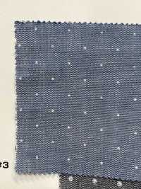 4101 20 Thread Dyed Dungaree Polka Dot Pattern[Textile / Fabric] VANCET Sub Photo