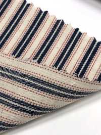 AN-9161 Linen Indigo Hickory[Textile / Fabric] ARINOBE CO., LTD. Sub Photo