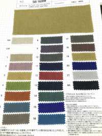 SB169W 1/60 Belgian Linen Natural Dyeing[Textile / Fabric] SHIBAYA Sub Photo