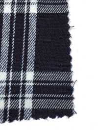 AN-9209 Rope Indigo Twill Check[Textile / Fabric] ARINOBE CO., LTD. Sub Photo