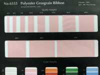6555 Polyester Grosgrain Ribbon[Ribbon Tape Cord] ROSE BRAND (Marushin) Sub Photo