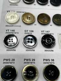 GT108 Shell Like Buttons For Jackets And Suits &quot;Symphony Series&quot; IRIS Sub Photo