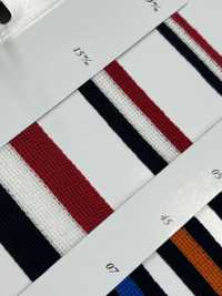 SIC-1253 Cotton Knit Tape (Stripes)[Ribbon Tape Cord] SHINDO(SIC) Sub Photo