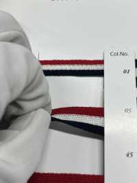 SIC-1253 Cotton Knit Tape (Stripes)[Ribbon Tape Cord] SHINDO(SIC) Sub Photo