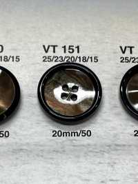VT151 Shell Like Buttons For Jackets And Suits &quot;Symphony Series&quot; IRIS Sub Photo