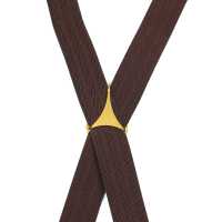ATX-2415 Albert Thurston Suspenders, Herringbone Pattern, 25mm Elastic Band[Formal Accessories] ALBERT THURSTON Sub Photo