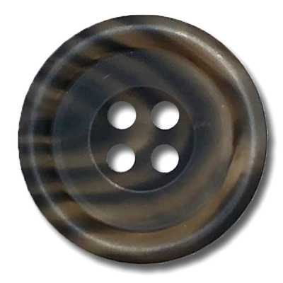 600-4H 4-hole Real Buffalo Horn Button For Domestic Suits And Jackets Yamamoto(EXCY) Sub Photo