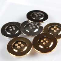 335 Metal Buttons For Domestic Suits And Jackets Gold / Black Yamamoto(EXCY) Sub Photo