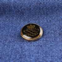 807 Metal Buttons For Domestic Suits And Jackets Gold / Black Yamamoto(EXCY) Sub Photo