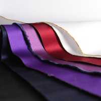 V970 British - Shawl Label Silk Silk Satin Satin Fabric[Textile] VANNERS Sub Photo