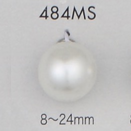484MS Pearl-like Urea Material With Half-ring Shank Button DAIYA BUTTON(DAIYA BUTTON)