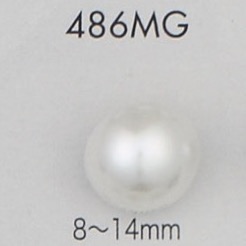 486MG Pearl-like Urea Material With Half-ring Shank Button DAIYA BUTTON